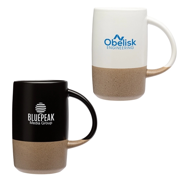 Santander 17 oz. Two-Tone Ceramic Mug - Santander 17 oz. Two-Tone Ceramic Mug - Image 2 of 2