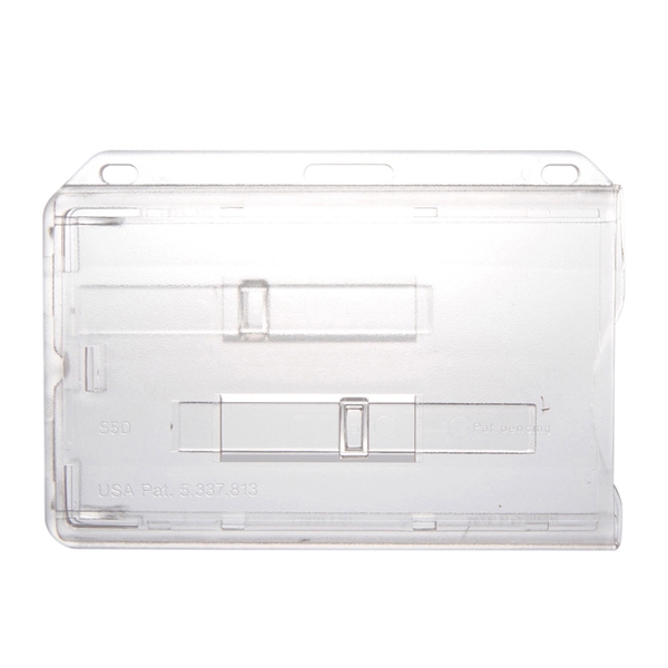 Rigid Horizontal 2 Card Dispenser w/ Slider Ejectors - Rigid Horizontal 2 Card Dispenser w/ Slider Ejectors - Image 0 of 0