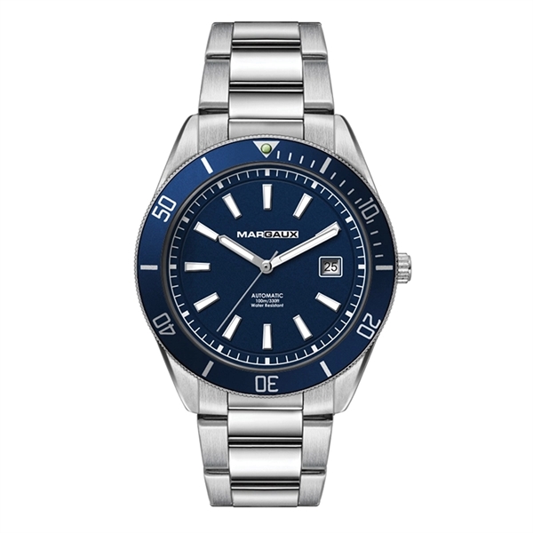 42MM STEEL SILVER CASE, 3 HAND "AUTOMATIC" MVMT, B... - 42MM STEEL SILVER CASE, 3 HAND "AUTOMATIC" MVMT, B... - Image 0 of 0