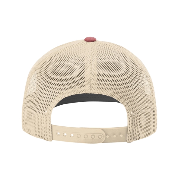 Richardson® Heathered Low Pro Trucker - Richardson® Heathered Low Pro Trucker - Image 10 of 11