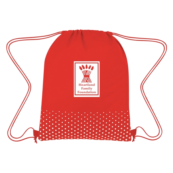 Connect The Dots Non-Woven Drawstring Bag - Connect The Dots Non-Woven Drawstring Bag - Image 7 of 25