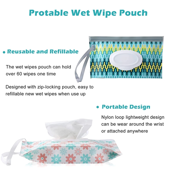 Reusable Wipes Pouch Container - Reusable Wipes Pouch Container - Image 2 of 9