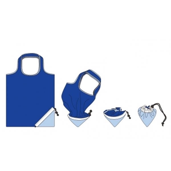 Foldable Shopping Tote Bag - Foldable Shopping Tote Bag - Image 2 of 2