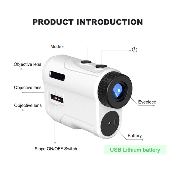 Laser Rangefinder For Golf & Hunting - Laser Rangefinder For Golf & Hunting - Image 2 of 8