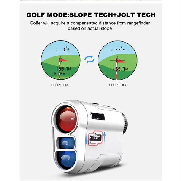 Laser Rangefinder For Golf & Hunting - Laser Rangefinder For Golf & Hunting - Image 3 of 8