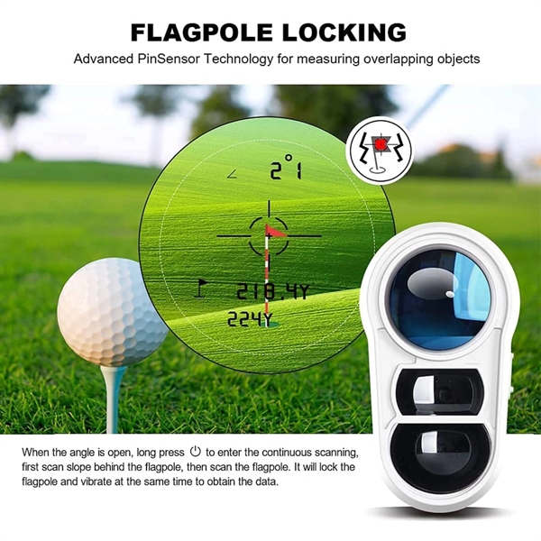 Laser Rangefinder For Golf & Hunting - Laser Rangefinder For Golf & Hunting - Image 4 of 8