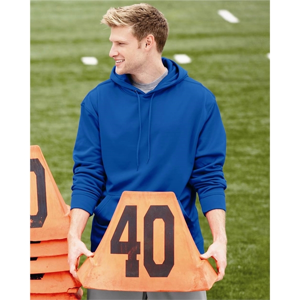 Augusta Sportswear Men's Wicking Fleece Hooded Sweatshirt - Augusta Sportswear Men's Wicking Fleece Hooded Sweatshirt - Image 22 of 23