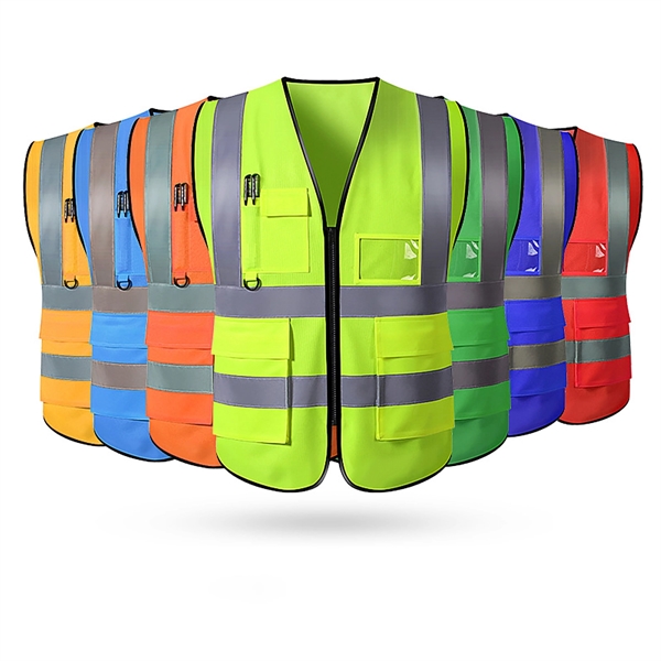 Reflective Pocket Safety Vest - Reflective Pocket Safety Vest - Image 0 of 2