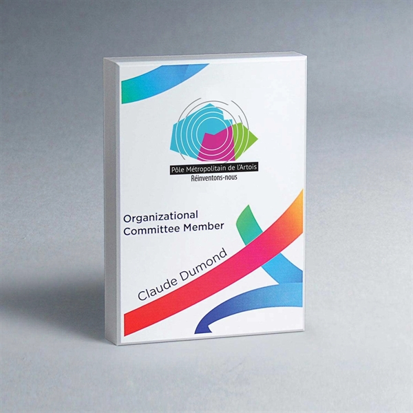 5" x 7" Wood Block Award - 5" x 7" Wood Block Award - Image 0 of 0