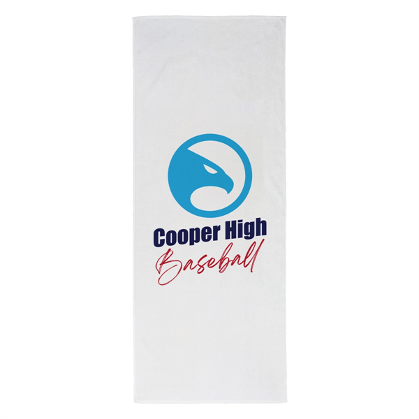 30" X 60" Velour Beach Towel - 30" X 60" Velour Beach Towel - Image 0 of 1