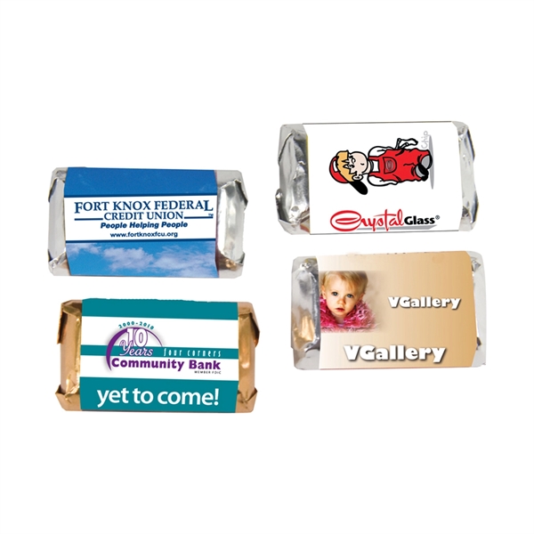 Custom Miniature Hershey Singles