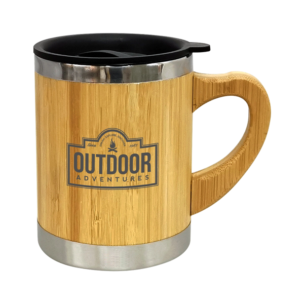 10 Oz. Maddox Bamboo Mug - 10 Oz. Maddox Bamboo Mug - Image 0 of 1