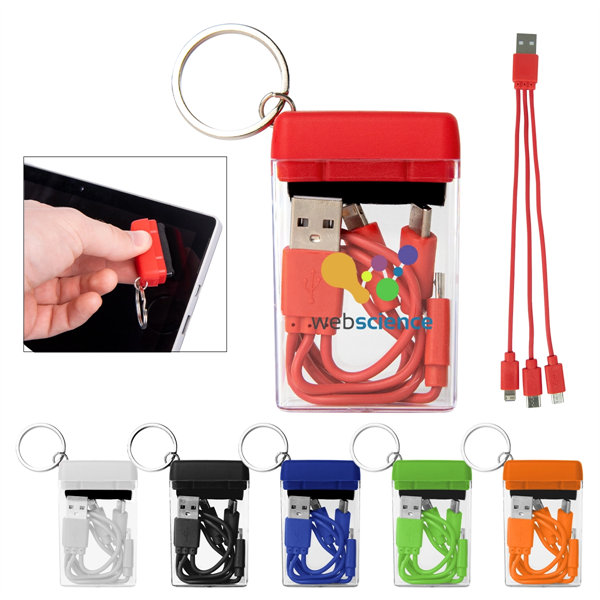 4-In-1 Charging Cable & Screen Cleaner Set - 4-In-1 Charging Cable & Screen Cleaner Set - Image 0 of 18