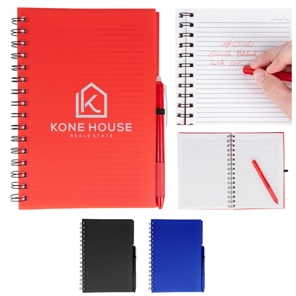 Take-Two Spiral Notebook With Erasable Pen - Take-Two Spiral Notebook With Erasable Pen - Image 0 of 6