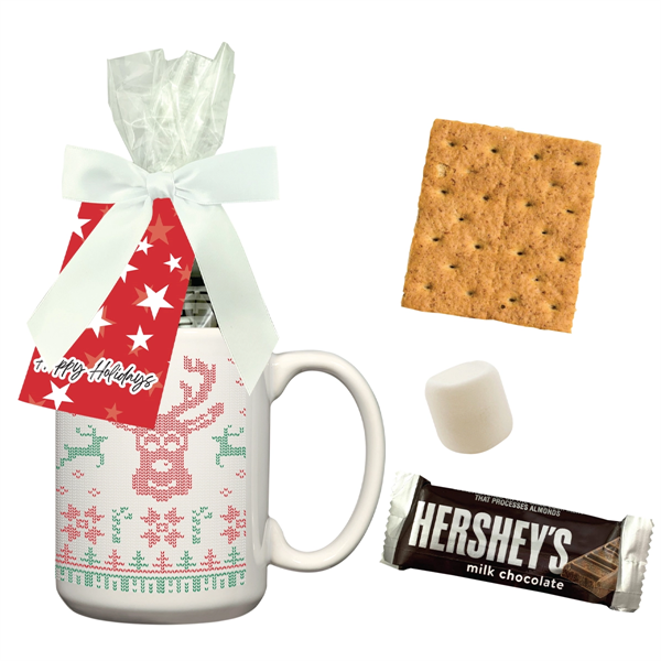 S'mores Single Serve Stuffer With Full Color Mug - S'mores Single Serve Stuffer With Full Color Mug - Image 0 of 1