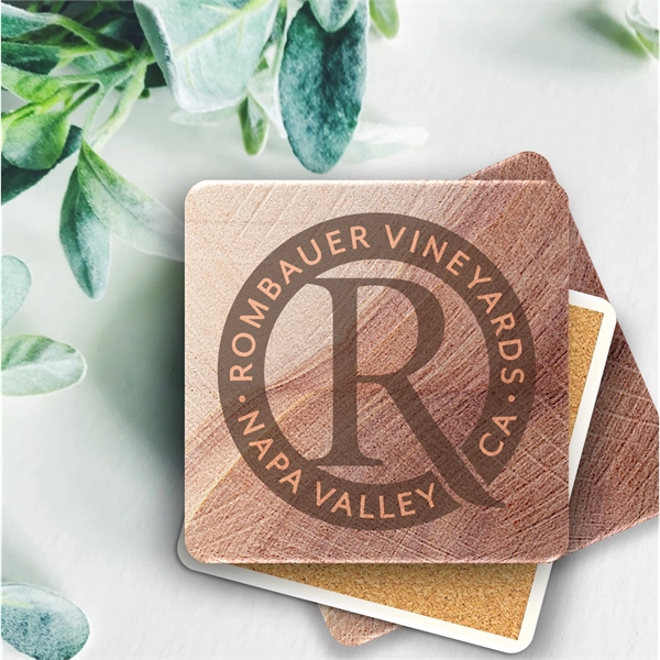 Faux Sandstone Absorbent Stone Coaster - Faux Sandstone Absorbent Stone Coaster - Image 6 of 8