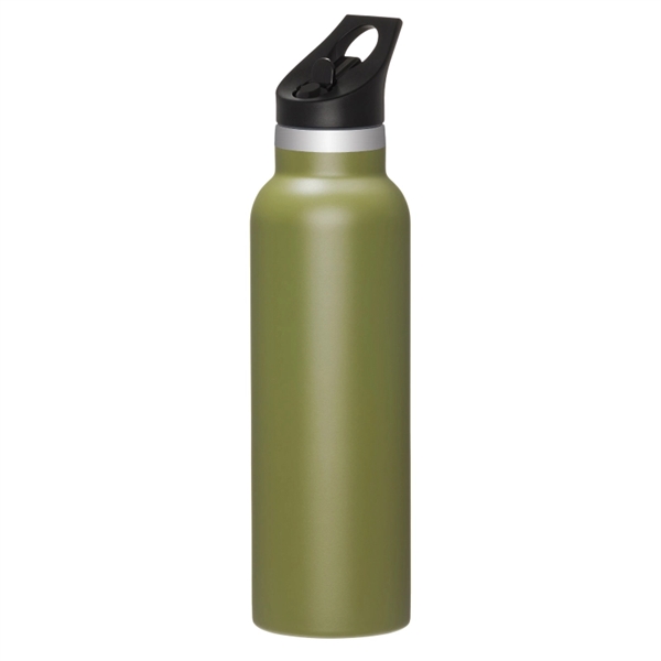 Colson 20 oz. Vacuum Insulated Water Bottle w/Straw Lid - Colson 20 oz. Vacuum Insulated Water Bottle w/Straw Lid - Image 4 of 9