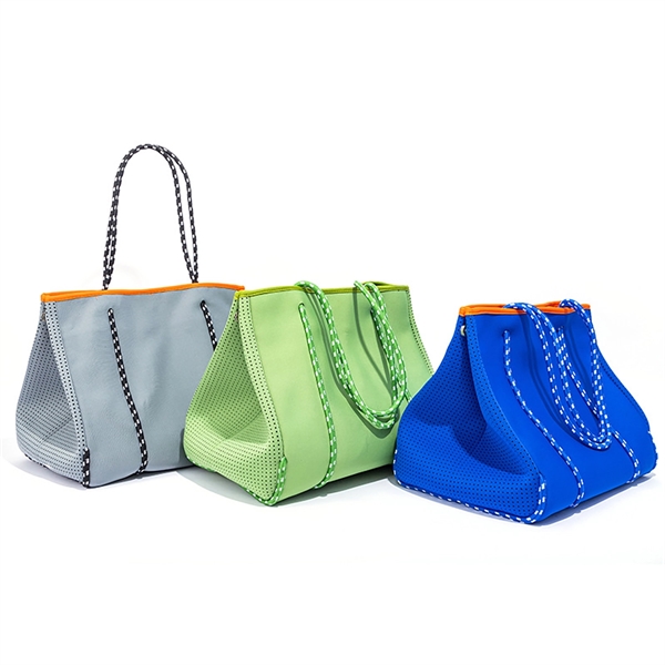 Neoprene Tote Beach Bag - Neoprene Tote Beach Bag - Image 1 of 3