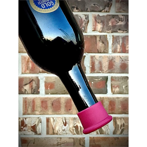 Reusable Beer Bottle Covers Silicone Wine Stoppers - Reusable Beer Bottle Covers Silicone Wine Stoppers - Image 1 of 2
