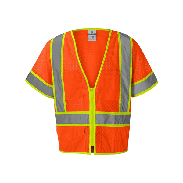 Kishigo Ultra-Cool™ Six-Pocket Mesh Surveyor's Vest - Kishigo Ultra-Cool™ Six-Pocket Mesh Surveyor's Vest - Image 4 of 6