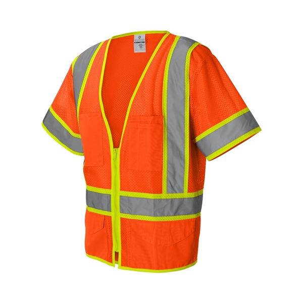 Kishigo Ultra-Cool™ Six-Pocket Mesh Surveyor's Vest - Kishigo Ultra-Cool™ Six-Pocket Mesh Surveyor's Vest - Image 5 of 6