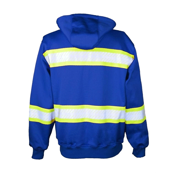 Kishigo EV Series® Enhanced Visibility Full-Zip Hooded Sw... - Kishigo EV Series® Enhanced Visibility Full-Zip Hooded Sw... - Image 7 of 7