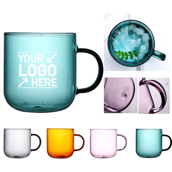 Colorful Heat-resistant Glass Mug - Colorful Heat-resistant Glass Mug - Image 0 of 5