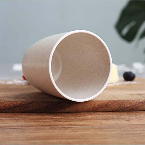 12Oz Reusable Wheat Straw Cups - 12Oz Reusable Wheat Straw Cups - Image 2 of 2