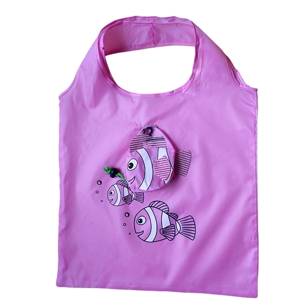 Polyester Folding Cute Fish Shaped Bags - Polyester Folding Cute Fish Shaped Bags - Image 1 of 7