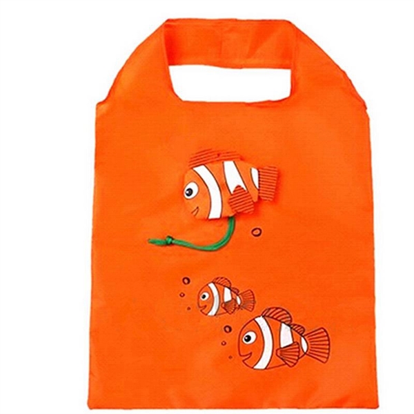 Polyester Folding Cute Fish Shaped Bags - Polyester Folding Cute Fish Shaped Bags - Image 2 of 7