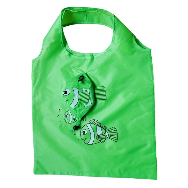 Polyester Folding Cute Fish Shaped Bags - Polyester Folding Cute Fish Shaped Bags - Image 3 of 7