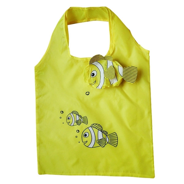 Polyester Folding Cute Fish Shaped Bags - Polyester Folding Cute Fish Shaped Bags - Image 5 of 7