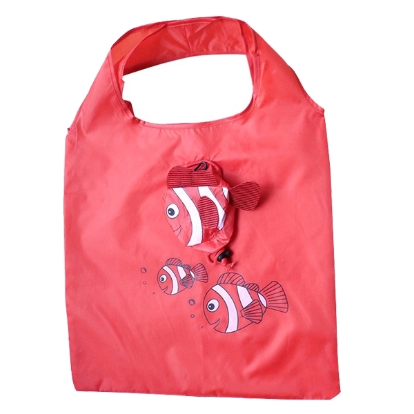 Polyester Folding Cute Fish Shaped Bags - Polyester Folding Cute Fish Shaped Bags - Image 6 of 7