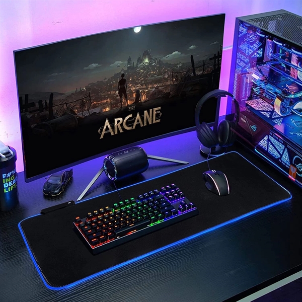 Large RGB Games Mouse Mat - Large RGB Games Mouse Mat - Image 6 of 6