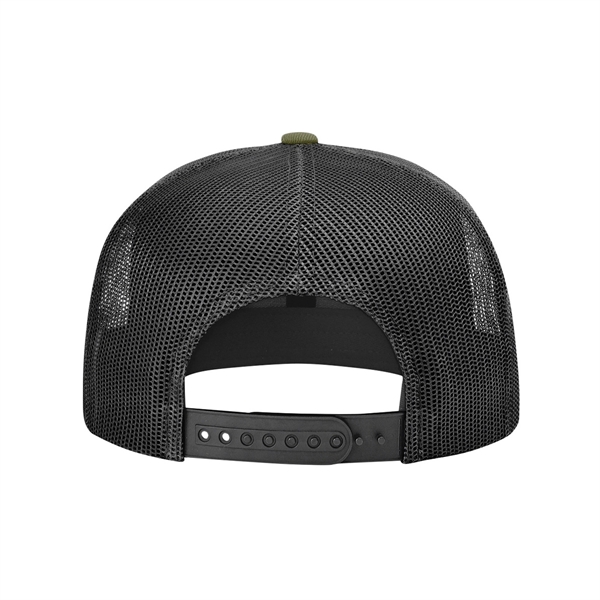 Richardson® Wool Blend Flat Bill Trucker - Richardson® Wool Blend Flat Bill Trucker - Image 7 of 32