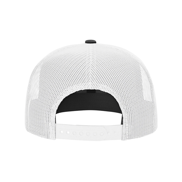 Richardson® Wool Blend Flat Bill Trucker - Richardson® Wool Blend Flat Bill Trucker - Image 28 of 32