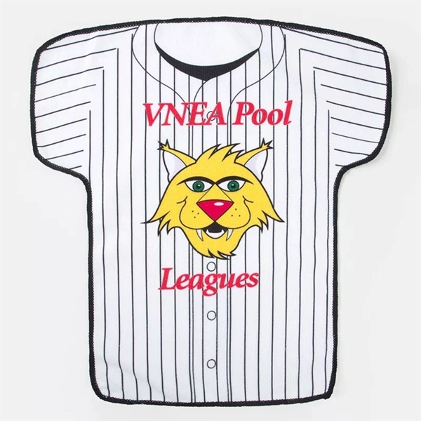 Half Sleeve Jersey Rally Towel w/ Full Bleed Custom Sublimat - Half Sleeve Jersey Rally Towel w/ Full Bleed Custom Sublimat - Image 8 of 13