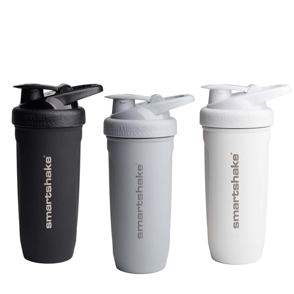 Smartshake® Reforce Insulated Stainless Steel Shaker 30oz - Smartshake® Reforce Insulated Stainless Steel Shaker 30oz - Image 0 of 7