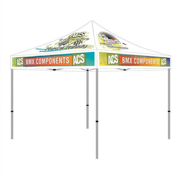 POP UP 10x10 Custom Canopy Kit (Full Digital) PROMO TENT - POP UP 10x10 Custom Canopy Kit (Full Digital) PROMO TENT - Image 2 of 7