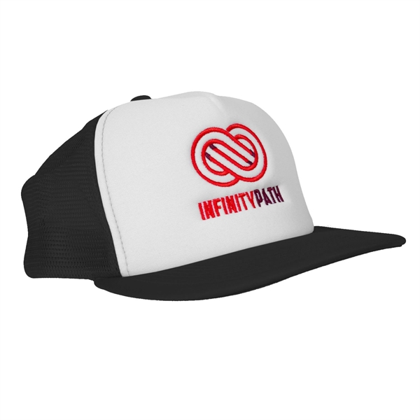 Embroidery Traditional Unstructured Trucker Hats - Embroidery Traditional Unstructured Trucker Hats - Image 1 of 4