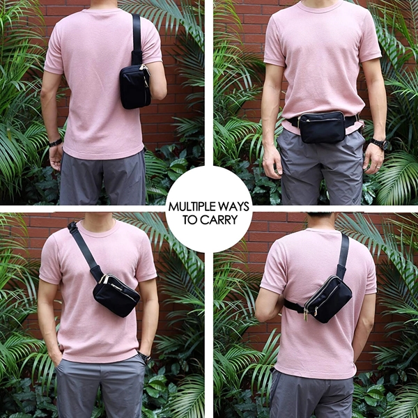 Fashion Waist Pack Belt Bag with Adjustable Strap - Fashion Waist Pack Belt Bag with Adjustable Strap - Image 3 of 3