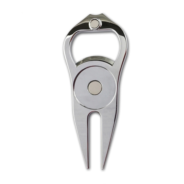Golf Divot Repair Tool w/ Removable Marker & Bottle Opener - Golf Divot Repair Tool w/ Removable Marker & Bottle Opener - Image 3 of 6