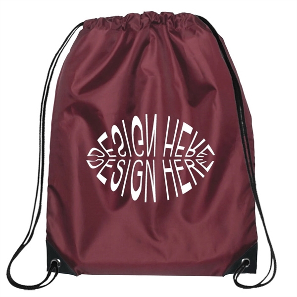 Jumbo Drawstring Backpacks - 17" x 20" - Jumbo Drawstring Backpacks - 17" x 20" - Image 1 of 15