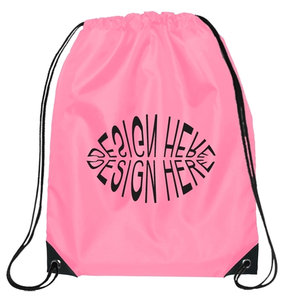 Jumbo Drawstring Backpacks - 17" x 20" - Jumbo Drawstring Backpacks - 17" x 20" - Image 13 of 15
