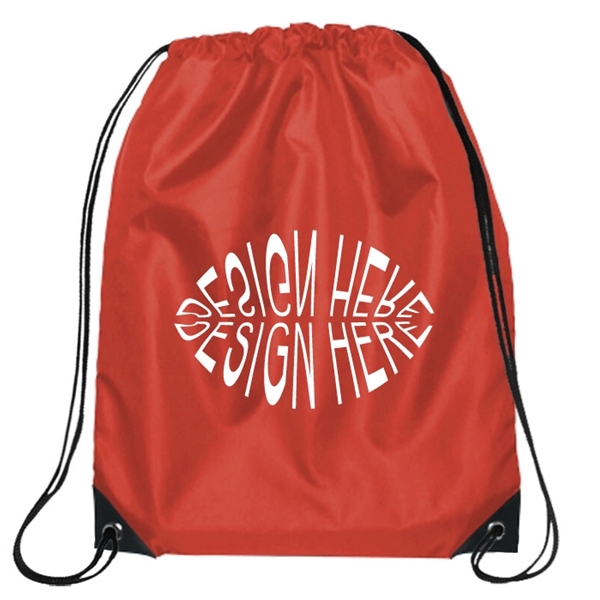 Jumbo Drawstring Backpacks - 17" x 20" - Jumbo Drawstring Backpacks - 17" x 20" - Image 12 of 15