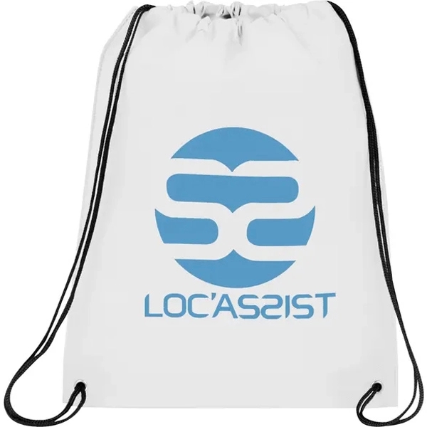 Jumbo Drawstring Backpacks - 17" x 20" - Jumbo Drawstring Backpacks - 17" x 20" - Image 14 of 15