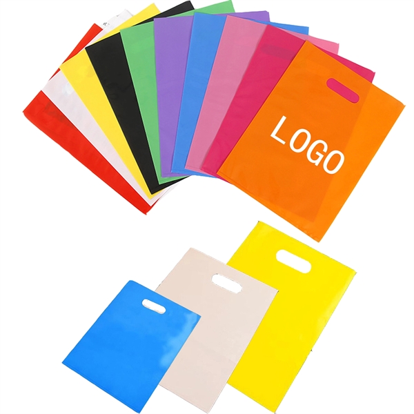 Die Cut Boutique Biodegradable Plastic Bags - Die Cut Boutique Biodegradable Plastic Bags - Image 0 of 0