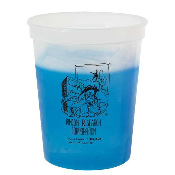 16 oz. CHEER Changing Stadium Cups w/ 1 Color Imprint - 16 oz. CHEER Changing Stadium Cups w/ 1 Color Imprint - Image 1 of 6