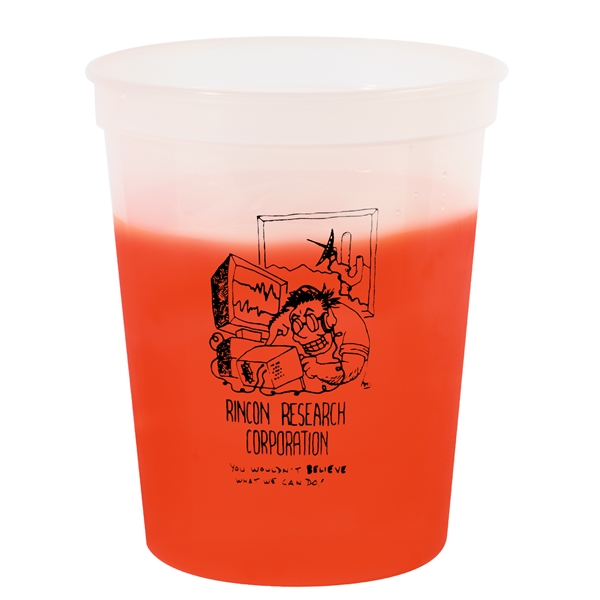 16 oz. CHEER Changing Stadium Cups w/ 1 Color Imprint - 16 oz. CHEER Changing Stadium Cups w/ 1 Color Imprint - Image 6 of 6