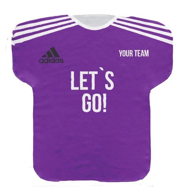 Half Sleeve Jersey Rally Towel w/ Full Bleed Custom Sublimat - Half Sleeve Jersey Rally Towel w/ Full Bleed Custom Sublimat - Image 13 of 13